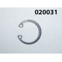 Кольцо стопорное пальца поршневого KM186F/Retainer ring